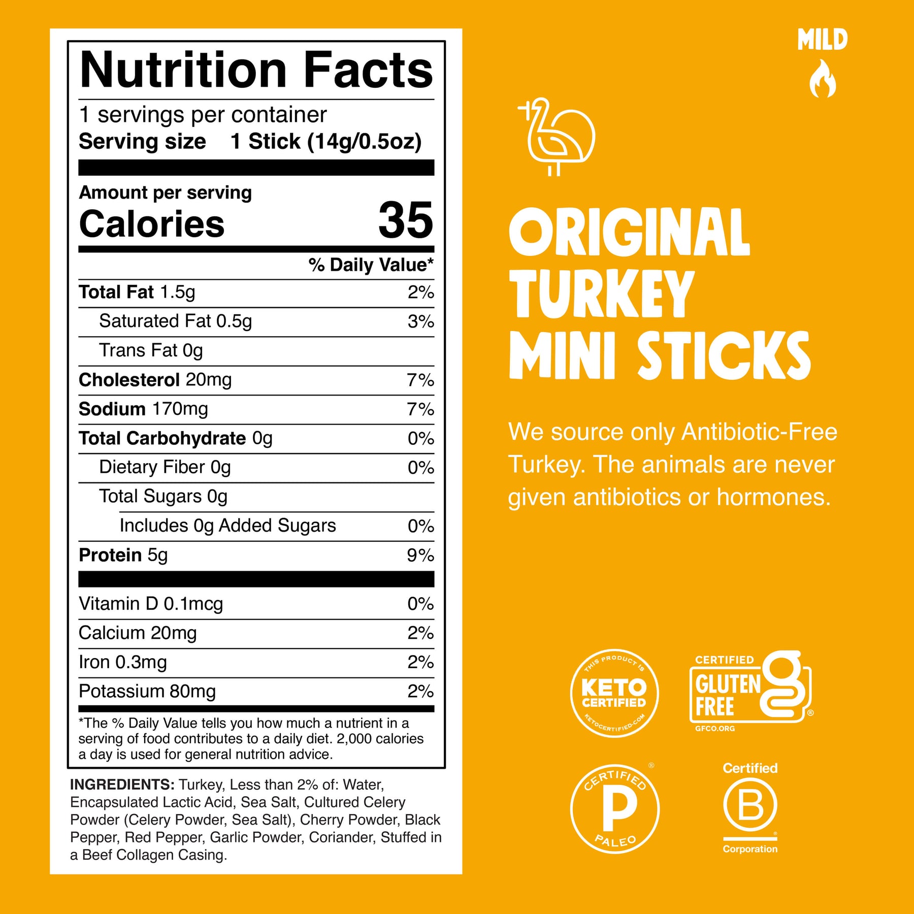6 ct. Original Turkey Chomplings - Variety Premium Turkey