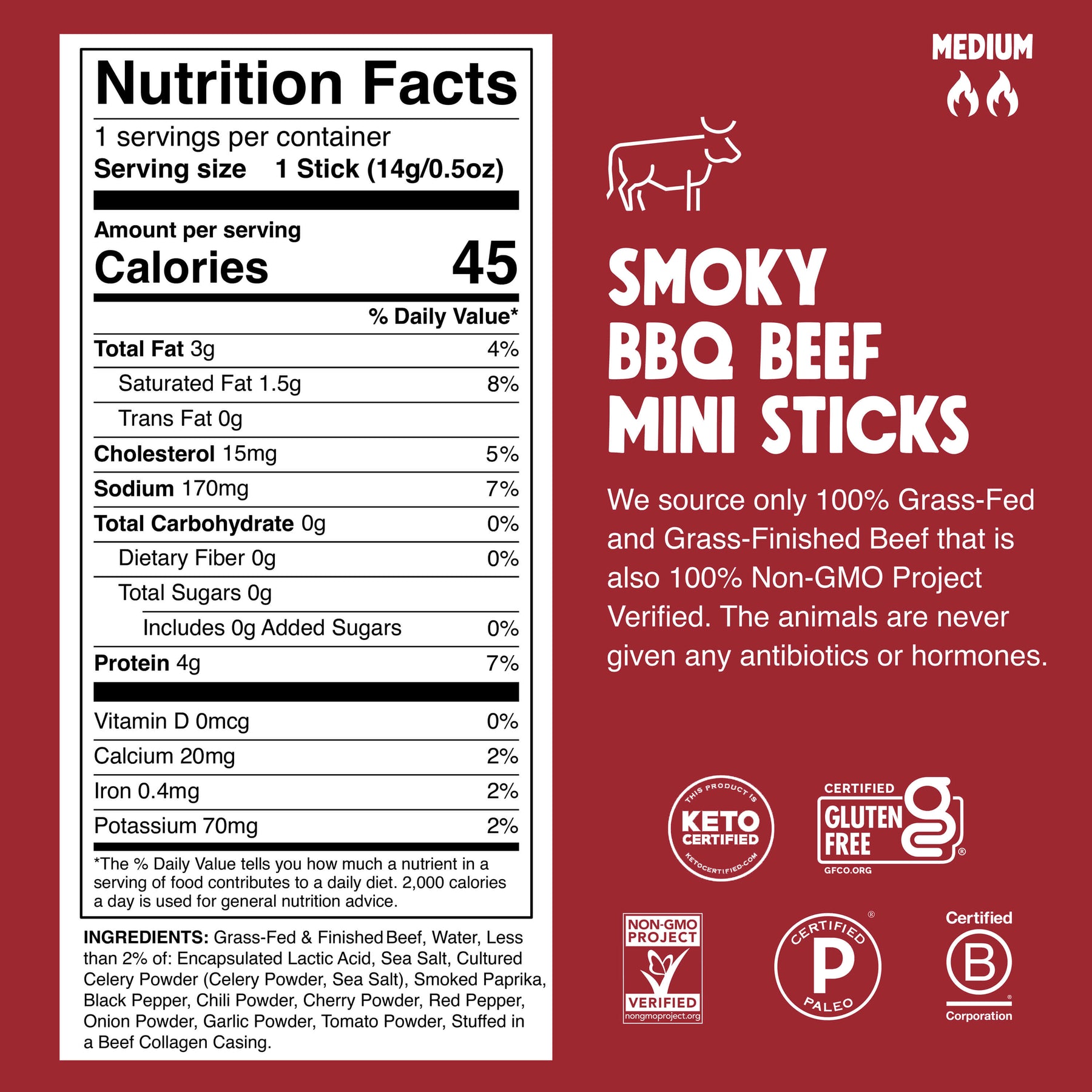 6 ct. Smoky BBQ Beef Chomplings - Outdoor Pick Carry