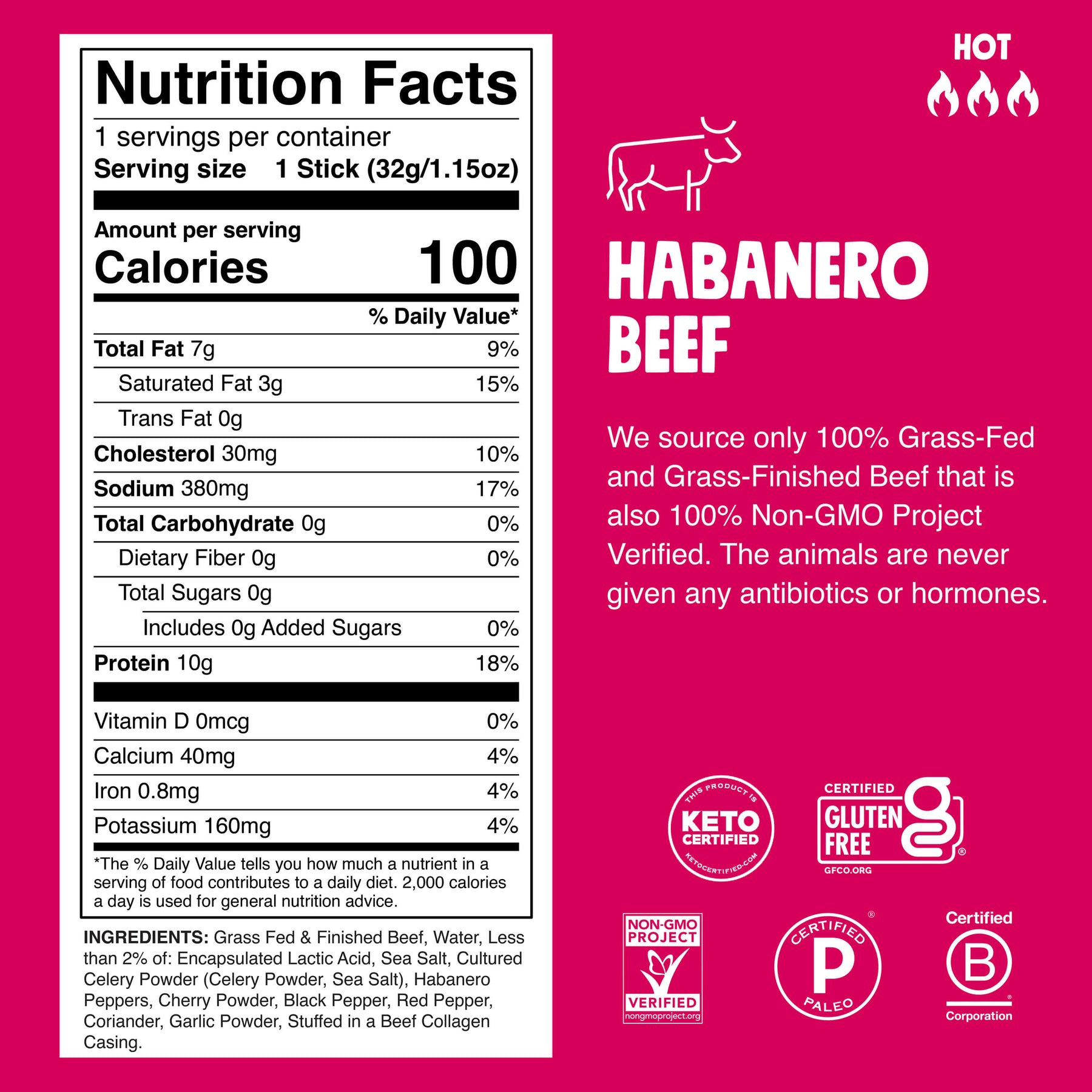 Habanero Beef - Lite Bite