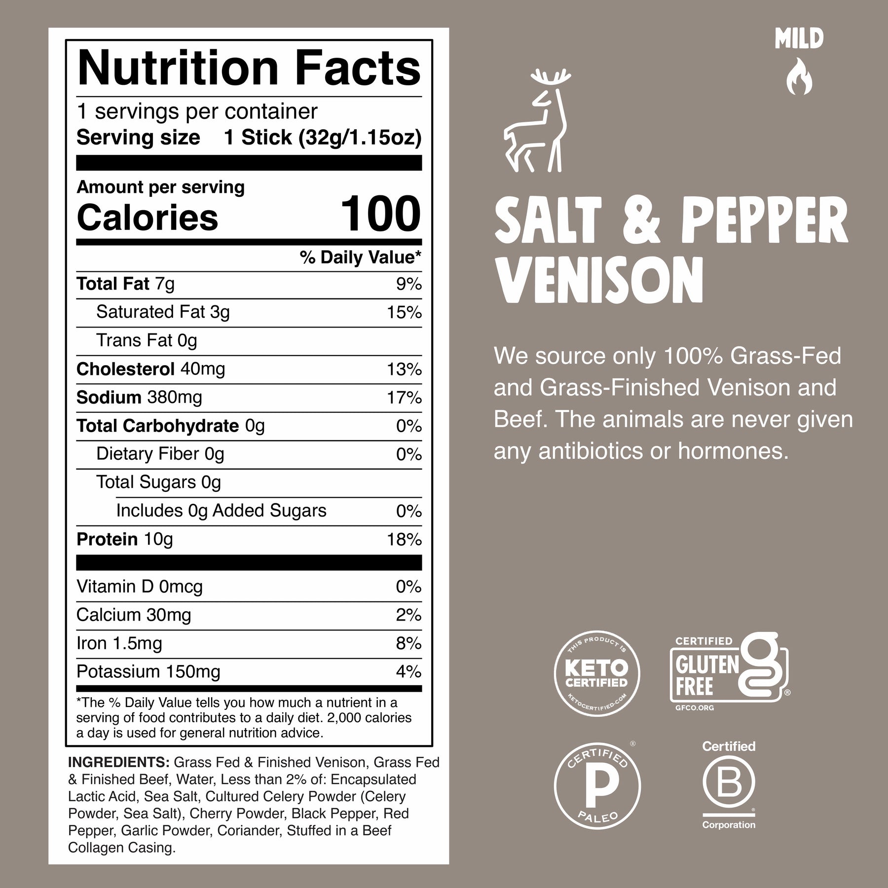 Salt & Pepper Venison - Ready Bold Pick