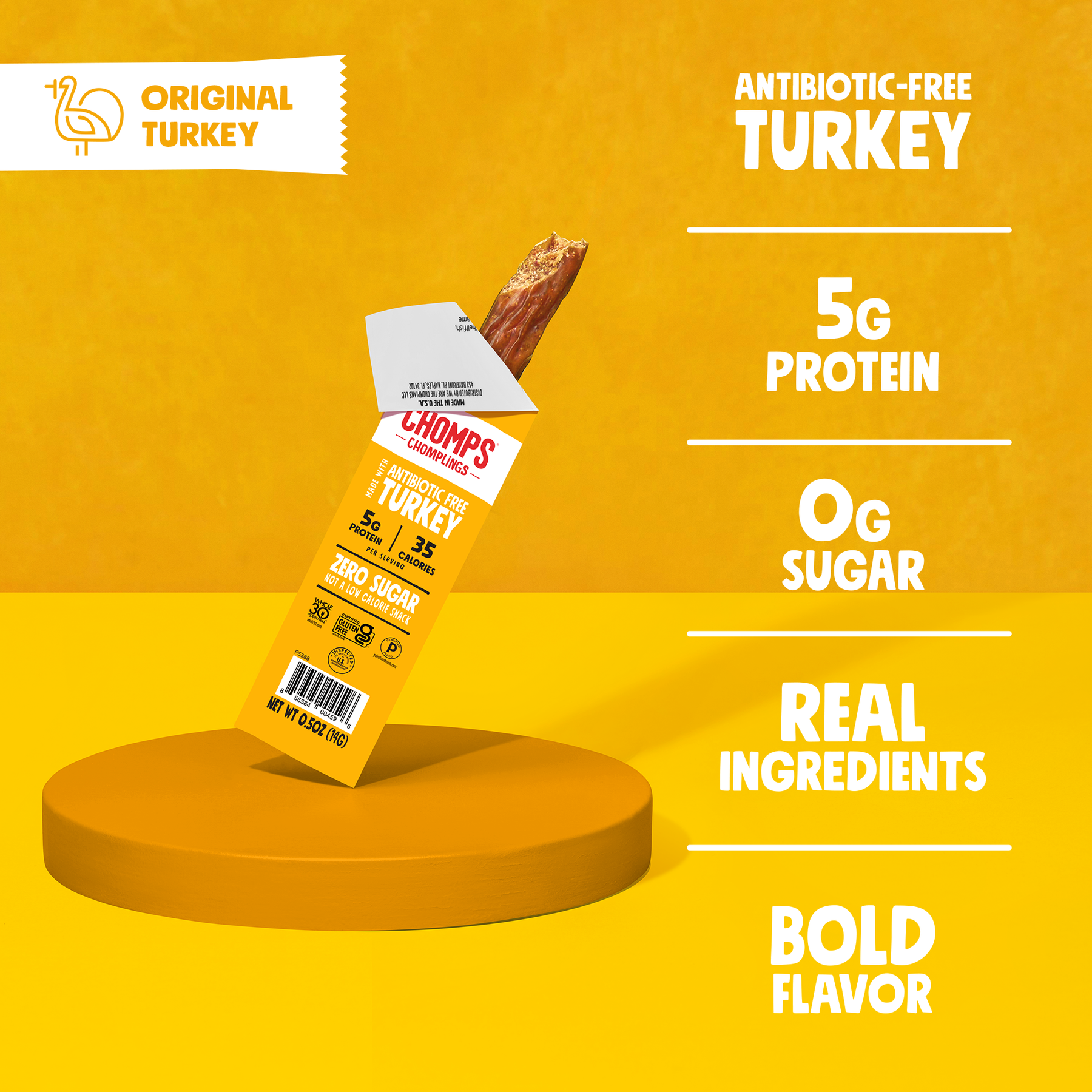 6 ct. Original Turkey Chomplings - Variety Premium Turkey