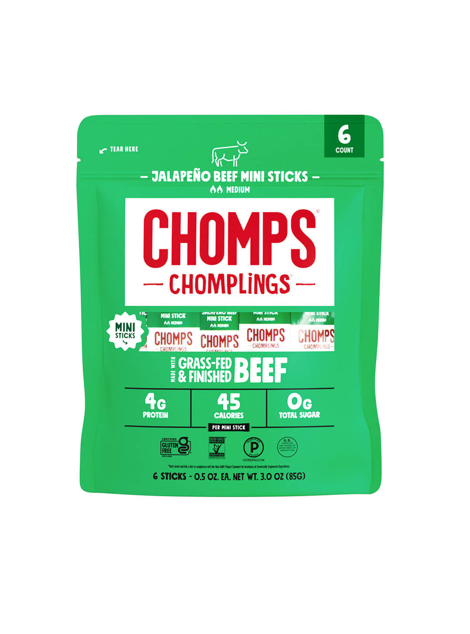 6 ct. Jalapeno Beef Chomplings - Modern Pack Boost