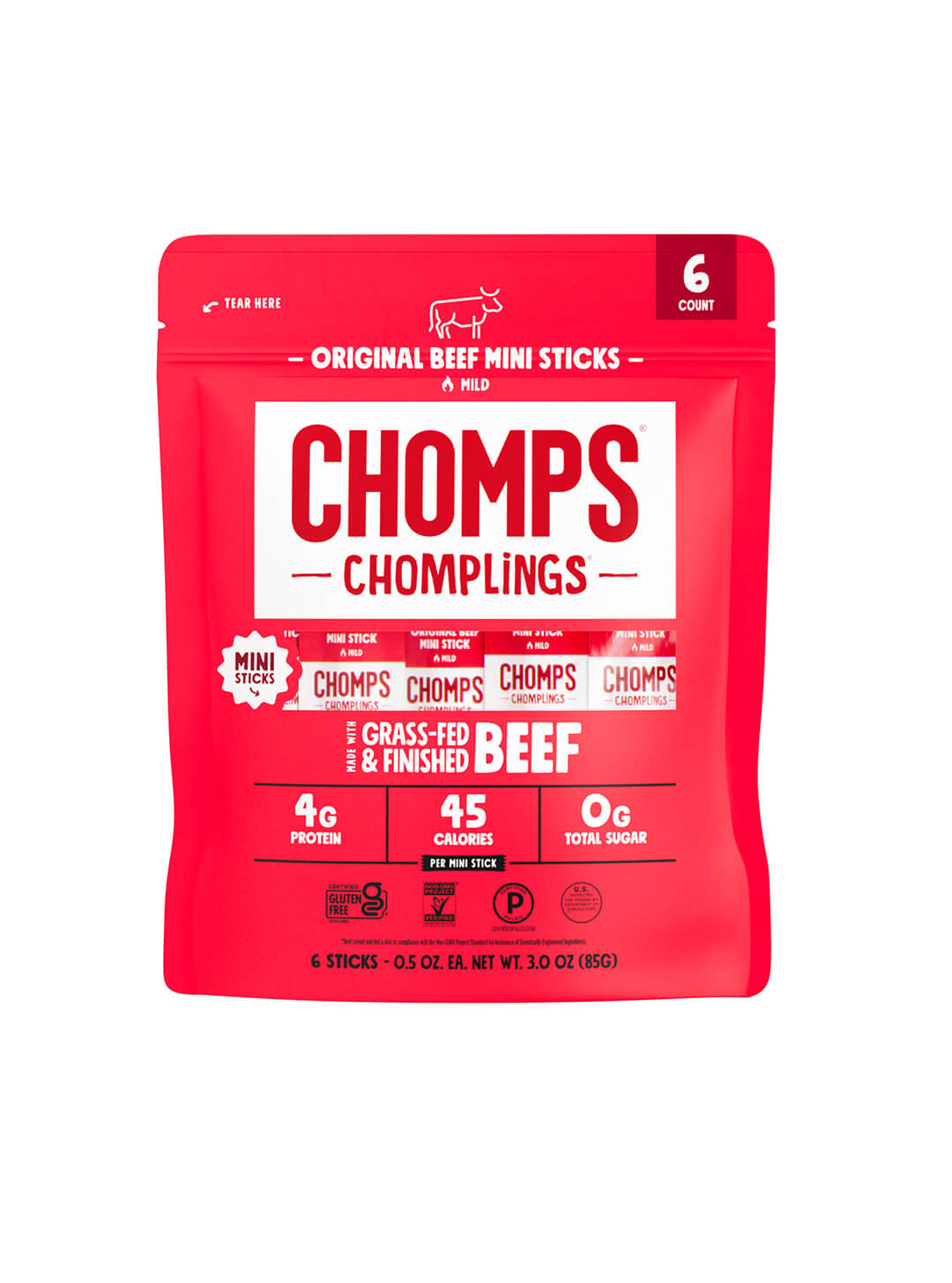 6 ct. Original Beef Chomplings - Clean Classic