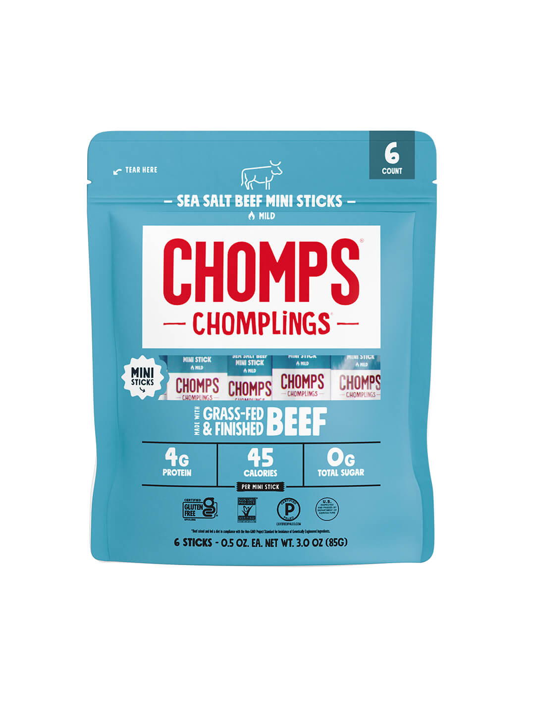 6 ct. Sea Salt Beef Chomplings - Soft Pick Stock